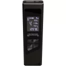 Ruleta mini laser, 2502E15197, SCX, 10.2 x 3 x 4.2 cm, Metal, Negru