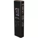 Ruleta mini laser, 2502E15197, SCX, 10.2 x 3 x 4.2 cm, Metal, Negru