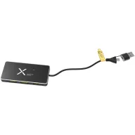   Hub usb 6 porturi, 8-in-1, 2502E14516, SCX, 14.6 x 2.5 x 8.5 cm, Metal, PET, Negru