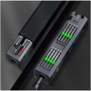 Set surubelnite, 2502E16406, SCX, 15 x 3.6 x 3.6 cm, ABS, Aluminiu, Negru