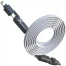 Cablu de incarcare, SCX, 2610E17662, 60 W, 100x0.86x1.45 cm, Plastic, Gri