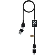   Cablu de incarcare, SCX, 2610E17659, 60 W, 100x1.1x3 cm, Plastic, ABS, Aluminiu, Negru