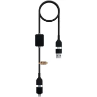   Cablu de incarcare, SCX, 2610E17659, 60 W, 100x1.1x3 cm, Plastic, ABS, Aluminiu, Negru
