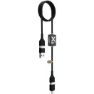 Cablu de incarcare, SCX, 2610E17659, 60 W, 100x1.1x3 cm, Plastic, ABS, Aluminiu, Negru