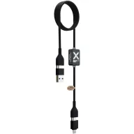  Cablu de incarcare, SCX, 2610E17659, 60 W, 100x1.1x3 cm, Plastic, ABS, Aluminiu, Negru
