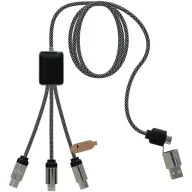   Cablu de incarcare, SCX, 2610E17660, 60 W, 100x1.2x2.6 cm, Plastic, Negru Heather