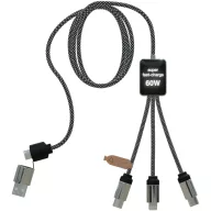   Cablu de incarcare, SCX, 2610E17660, 60 W, 100x1.2x2.6 cm, Plastic, Negru Heather