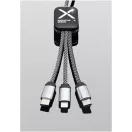 Cablu de incarcare, SCX, 2610E17660, 60 W, 100x1.2x2.6 cm, Plastic, Negru Heather