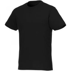   Jade short sleeve men's recycled T-shirt, Male, Single Jersey of 100% recycled Polyester,  solid black, 3XL