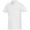 Beryl short sleeve men's organic recycled polo, Male, Piqué knit of 70% organic cotton and 30% recycled polyester, White, XS