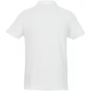 Beryl short sleeve men's organic recycled polo, Male, Piqué knit of 70% organic cotton and 30% recycled polyester, White, L