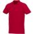 Beryl short sleeve men's organic recycled polo, Male, Piqué knit of 70% organic cotton and 30% recycled polyester, Red, XS