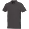 Beryl short sleeve men's organic recycled polo, Male, Piqué knit of 70% organic cotton and 30% recycled polyester, Storm Grey, XXL