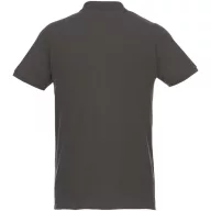   Beryl short sleeve men's organic recycled polo, Male, Piqué knit of 70% organic cotton and 30% recycled polyester, Storm Grey, 3XL