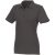 Beryl short sleeve women's organic recycled polo, Female, Piqué knit of 70% organic Cotton and 30% recycled Polyester, Storm Grey, S
