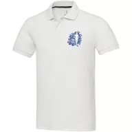   Tricou Polo, Unisex, maneca scurta, Elevate, 2401E12206, Bumbac, Poliester, Alb, Marimi variate