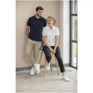   Tricou Polo, Unisex, maneca scurta, Elevate, 2401E12206, Bumbac, Poliester, Alb, Marimi variate