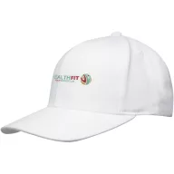 Sapca unisex, 6 panouri, 2410E24280, Elevate, Bumbac, Alb