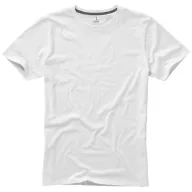   Nanaimo short sleeve men's t-shirt, Male, Single Jersey knit of 100% ringspun combed Cotton, White, S