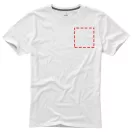 Nanaimo short sleeve men's t-shirt, Male, Single Jersey knit of 100% ringspun combed Cotton, White, S