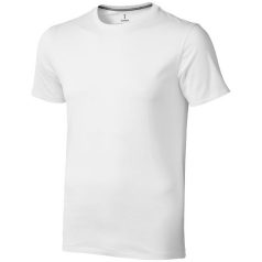   Nanaimo short sleeve men's t-shirt, Male, Single Jersey knit of 100% ringspun combed Cotton, White, XXL