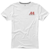   Nanaimo short sleeve men's t-shirt, Male, Single Jersey knit of 100% ringspun combed Cotton, White, XXL