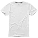 Nanaimo short sleeve men's t-shirt, Male, Single Jersey knit of 100% ringspun combed Cotton, White, XXL