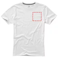   Nanaimo short sleeve men's t-shirt, Male, Single Jersey knit of 100% ringspun combed Cotton, White, XXL