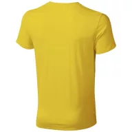   Nanaimo short sleeve men's t-shirt, Male, Single Jersey knit of 100% ringspun combed Cotton, Yellow, M