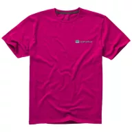   Nanaimo short sleeve men's t-shirt, Male, Single Jersey knit of 100% ringspun combed Cotton, Pink, L