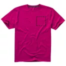 Nanaimo short sleeve men's t-shirt, Male, Single Jersey knit of 100% ringspun combed Cotton, Pink, XL