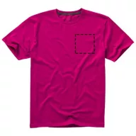   Nanaimo short sleeve men's t-shirt, Male, Single Jersey knit of 100% ringspun combed Cotton, Pink, XL