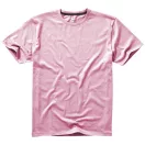 Nanaimo short sleeve men's t-shirt, Male, Single Jersey knit of 100% ringspun combed Cotton, Light pink, XS