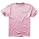 Nanaimo short sleeve men's t-shirt, Male, Single Jersey knit of 100% ringspun combed Cotton, Light pink, S