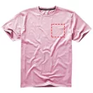 Nanaimo short sleeve men's t-shirt, Male, Single Jersey knit of 100% ringspun combed Cotton, Light pink, S