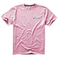   Nanaimo short sleeve men's t-shirt, Male, Single Jersey knit of 100% ringspun combed Cotton, Light pink, XXL