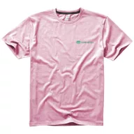   Nanaimo short sleeve men's t-shirt, Male, Single Jersey knit of 100% ringspun combed Cotton, Light pink, XXL