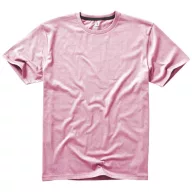   Nanaimo short sleeve men's t-shirt, Male, Single Jersey knit of 100% ringspun combed Cotton, Light pink, XXL