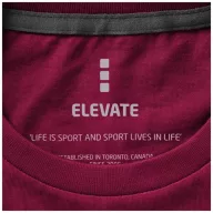   Nanaimo short sleeve men's t-shirt, Male, Single Jersey knit of 100% ringspun combed Cotton, Burgundy, XL