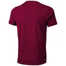 Nanaimo short sleeve men's t-shirt, Male, Single Jersey knit of 100% ringspun combed Cotton, Burgundy, XXL