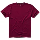Nanaimo short sleeve men's t-shirt, Male, Single Jersey knit of 100% ringspun combed Cotton, Burgundy, XXXL