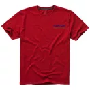 Nanaimo short sleeve men's t-shirt, Male, Single Jersey knit of 100% ringspun combed Cotton, Red, XL