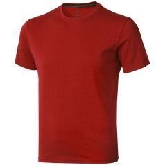   Nanaimo short sleeve men's t-shirt, Male, Single Jersey knit of 100% ringspun combed Cotton, Red, XXL