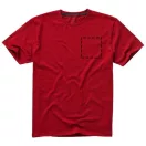 Nanaimo short sleeve men's t-shirt, Male, Single Jersey knit of 100% ringspun combed Cotton, Red, XXL