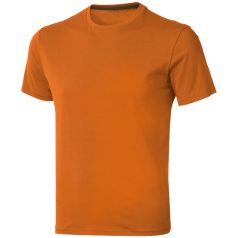   Nanaimo short sleeve men's t-shirt, Male, Single Jersey knit of 100% ringspun combed Cotton, Orange, L