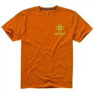   Nanaimo short sleeve men's t-shirt, Male, Single Jersey knit of 100% ringspun combed Cotton, Orange, L