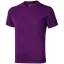 Nanaimo short sleeve men's t-shirt, Male, Single Jersey knit of 100% ringspun combed Cotton, Plum, XS