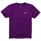 Nanaimo short sleeve men's t-shirt, Male, Single Jersey knit of 100% ringspun combed Cotton, Plum, XS