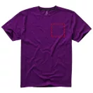 Nanaimo short sleeve men's t-shirt, Male, Single Jersey knit of 100% ringspun combed Cotton, Plum, S