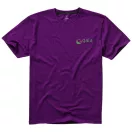 Nanaimo short sleeve men's t-shirt, Male, Single Jersey knit of 100% ringspun combed Cotton, Plum, XL